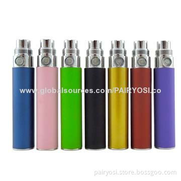 Mini eGo Batteries, 350/650/900/1,100mAh with Different Colors Available